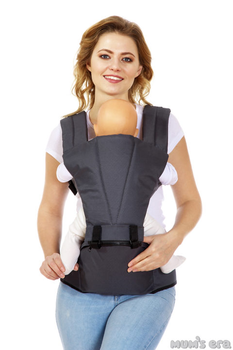 Хипсит-рюкзак «Combi», антрацит, с 6 месяцев