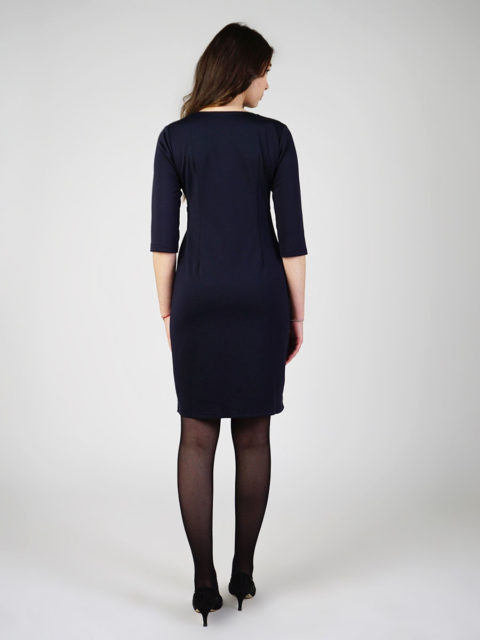 Платье для беременных Селена, индиго