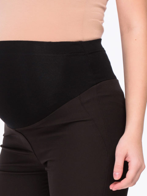 Брюки для беременных зауженные 44403, черный Брюки для беременных зауженные 44403, черный
