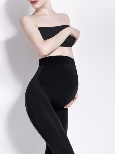 Легинсы для беременных бесшовные Giulia Mama, черный Легинсы для беременных бесшовные Giulia Mama, черный