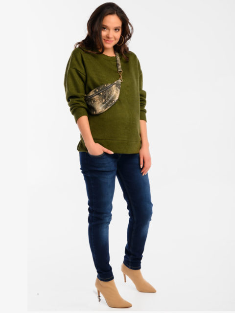 Джинсы для беременных прямые полуоблегающие Виктория, синий Джинсы для беременных прямые полуоблегающие Виктория, синий