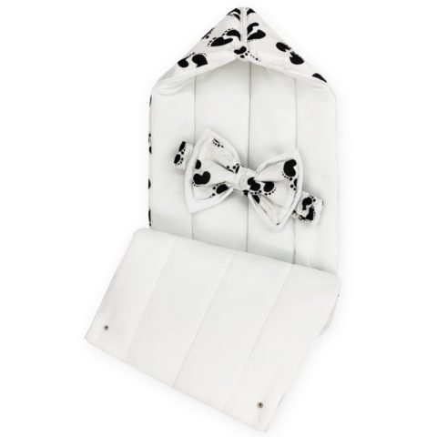 Зимний конверт для новорожденных на выписку "First Step"