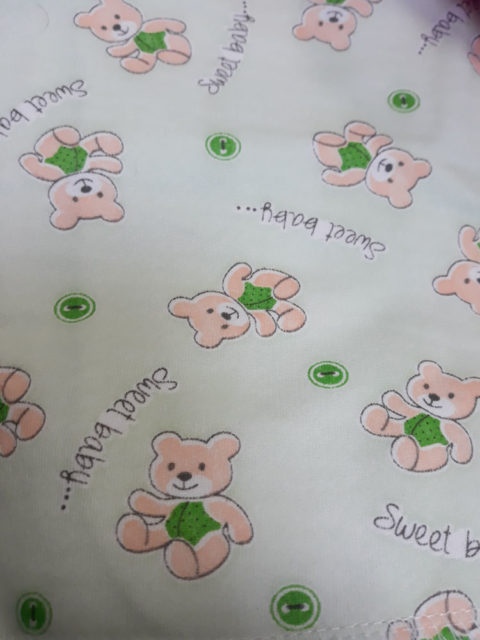 Распашонка футер Зайка 2048 с антицарапками, белый горох/мятный Распашонка футер Зайка 2048 с антицарапками, белый горох/мятный