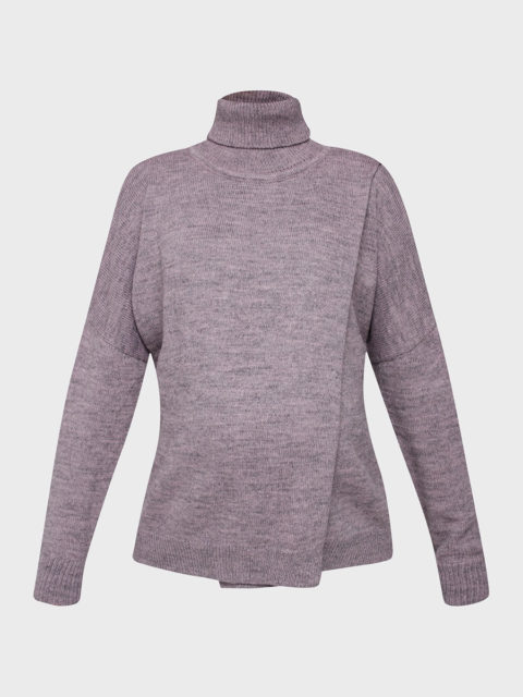 Джемпер для беременных и кормящих Джанис, орхидея (шерсть 50%)