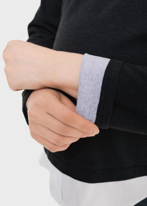 Джемпер для беременных и кормящих Оливия, синий