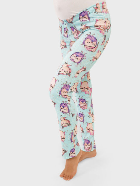 Комплект домашний для беременных и кормящих Лукас, лазурный