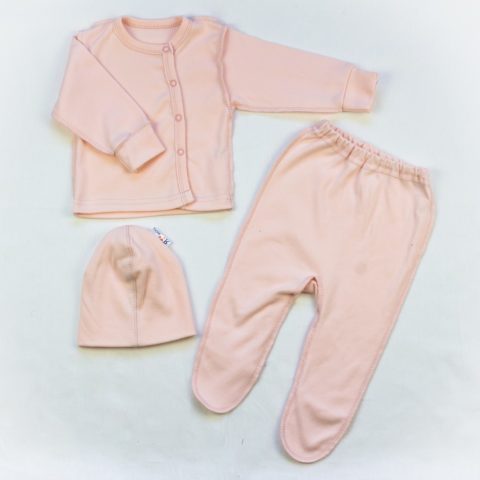 Комплект одежды на выписку для новорожденных Орхидея, розовый