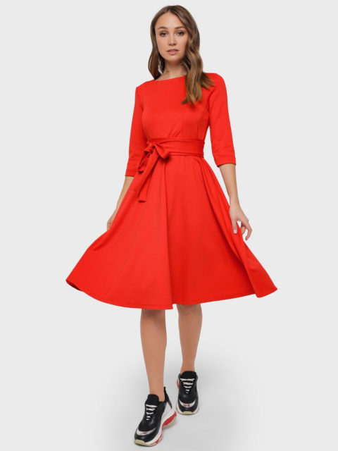 Платье для беременных и кормящих Талия, красный Платье для беременных и кормящих Талия, красный