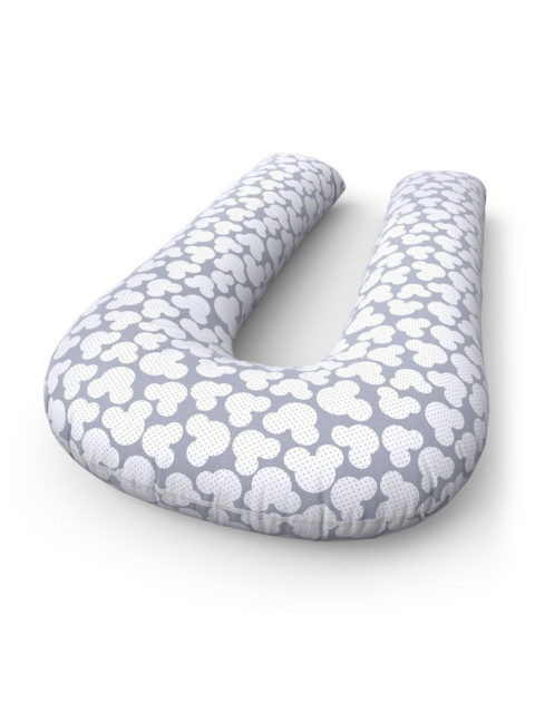 Подушка для беременных на всё тело, форма U 350 см. + наволочка Mikki Grey Подушка для беременных на всё тело, форма U 350 см. + наволочка Mikki Grey