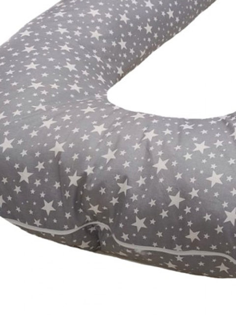 Подушка для беременных на всё тело, форма U 350 см. + наволочка Stars mini Grey Подушка для беременных на всё тело, форма U 350 см. + наволочка Stars mini Grey