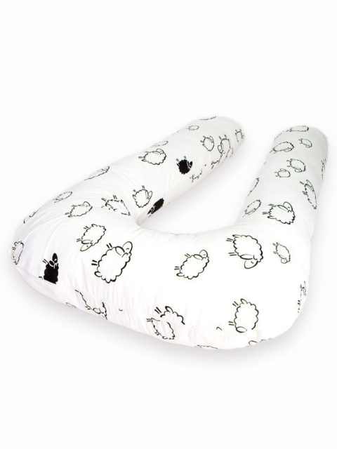 Подушка для беременных на всё тело, форма U 350 см. + наволочка sheep