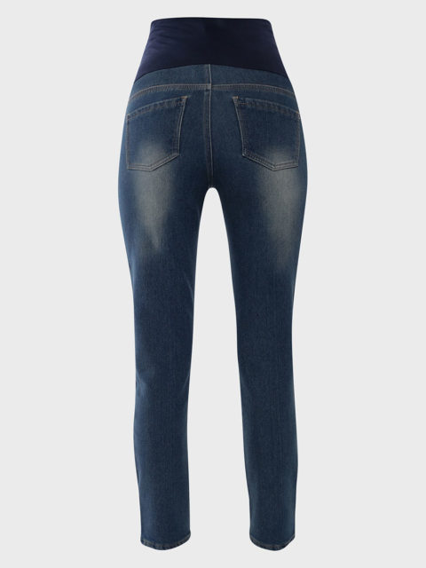 Утепленные прямые джинсы для беременных Роджер, деним Утепленные прямые джинсы для беременных Роджер, деним