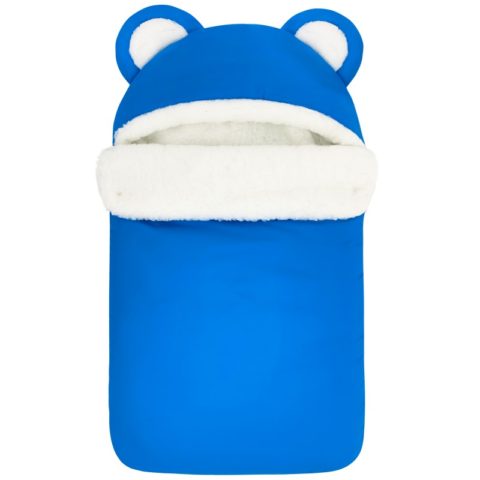 Зимний конверт для новорожденных на выписку на овчине Мишка Cornflower Зимний конверт для новорожденных на выписку на овчине Мишка Cornflower