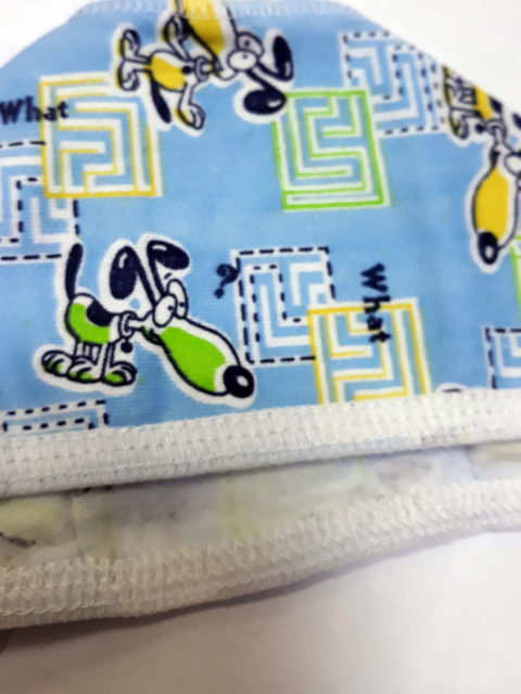 Чепчик Магнолия с рисунком, (швы наружу), в ассортименте Чепчик Магнолия с рисунком, (швы наружу), в ассортименте