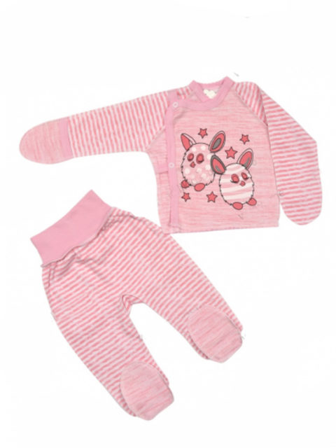 Комплект одежды для новорожденных Amelli Чудики, розовый