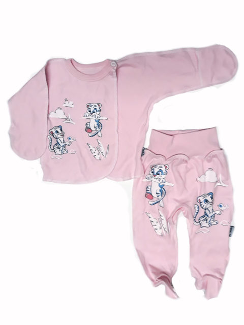 Комплект одежды для новорожденных Amelli 0.193.005/006 Тигрята, розовый