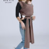 Слинг-шарф трикотажный для новорожденных Diva Stretchy Moka