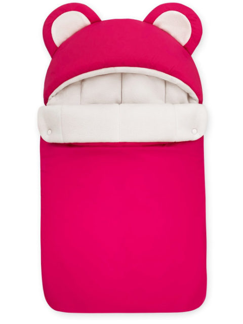 Конверт на выписку Мишка, ярко-розовый (от +10 до -15 градусов) Конверт на выписку Мишка, ярко-розовый (от +10 до -15 градусов)