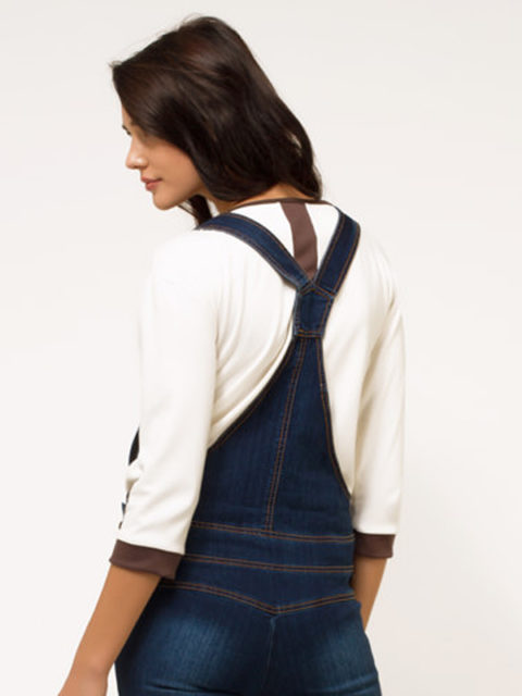 Джинсовый комбинезон для беременных Ханна, синий