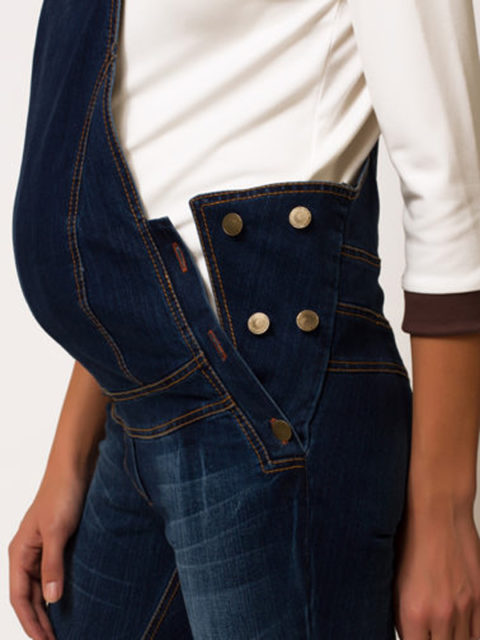 Джинсовый комбинезон для беременных Ханна, синий