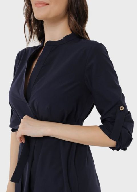 Платье для беременных и кормящих Марика, темно-синий Платье для беременных и кормящих Марика, темно-синий