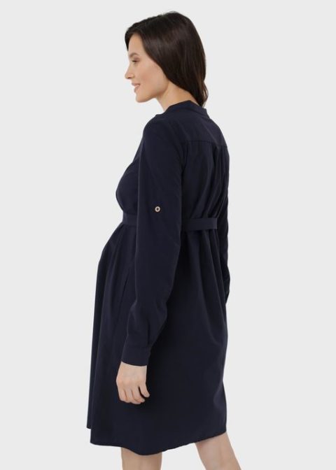 Платье для беременных и кормящих Марика, темно-синий Платье для беременных и кормящих Марика, темно-синий