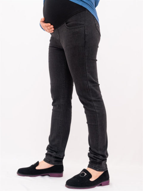 Джинсы для беременных зауженные Sky, темно-серый Джинсы для беременных зауженные Sky, темно-серый