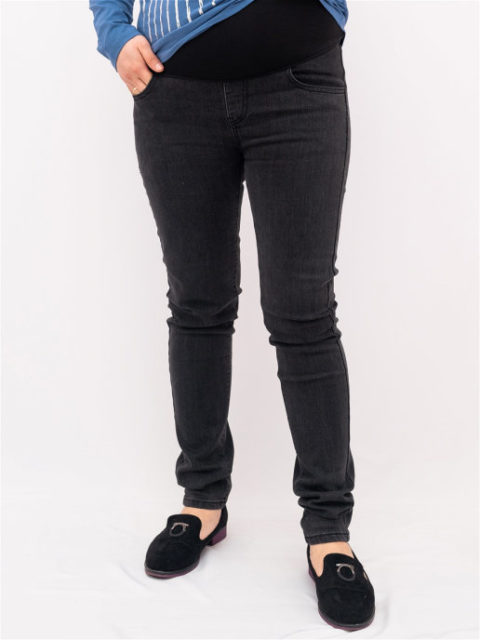 Джинсы для беременных зауженные Sky, темно-серый Джинсы для беременных зауженные Sky, темно-серый