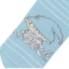 Носки для новорожденных 3 пары, Гномы, голубой/серый