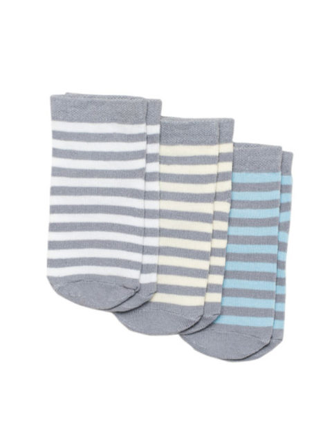 Носки для новорожденных 3 пары, Матроскин, голубой/серый