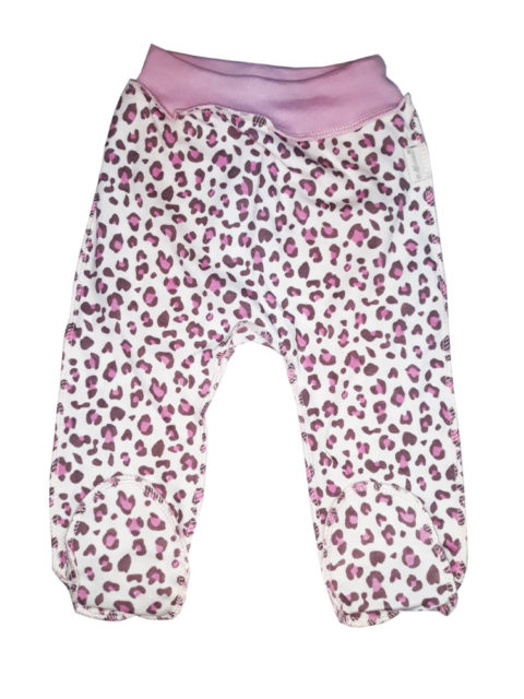 Ползунки Мелонс 205-4, леопардовый/розовый Магазин одежды для новорожденных детей в Санкт-Петербурге