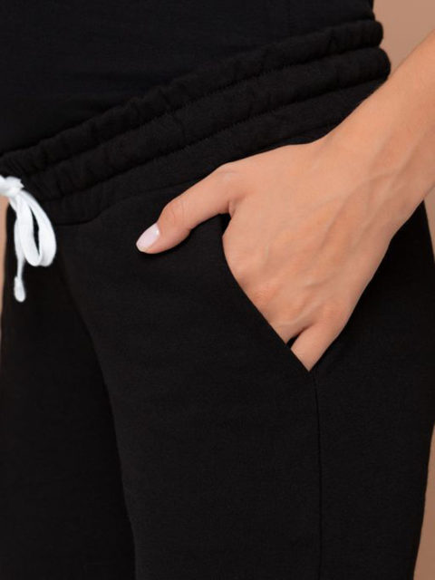 Спортивные брюки для беременных Киссея, черный