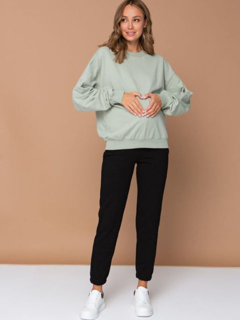 Спортивные брюки для беременных Киссея, черный