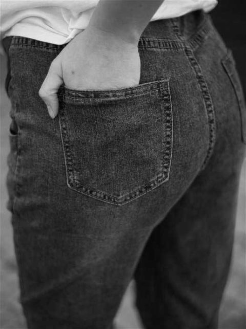 Джинсы для беременных прямые Mom, черный Джинсы для беременных прямые Mom, черный