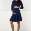 Платье для беременных и кормящих Алессандрия, синий