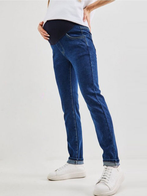 Джинсы для беременных зауженные Reggi, синий