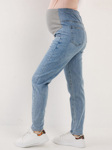 Джинсы для беременных зауженные, TightFit-72, голубой