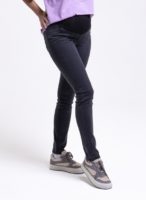 Джинсы для беременных зауженные Skinny-316, чёрный