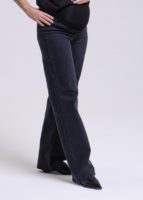 Джинсы для беременных Straight fit-311, чёрный