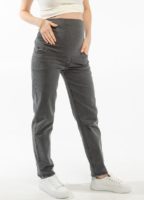 Джинсы для беременных MOMFIT-412 lux, антрацит