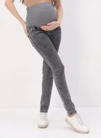 Джинсы для беременных slim PRe-2165 графит
